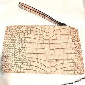 🆕 New Look Tan Wristlet NWOT